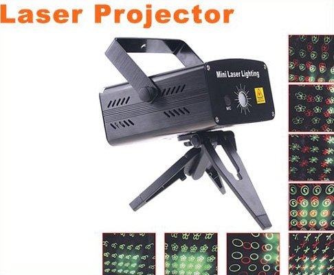 Mini Moving Party Stage Projector LED Stage Light Free Shipping