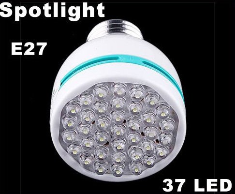 20pcs/lot Free Shipping 2W E27 37 LED Lamp