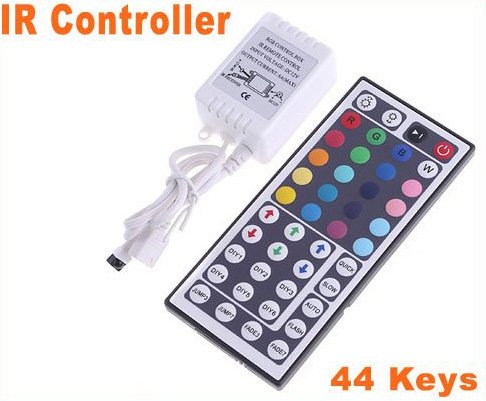 44 Keys IR Remote GRB Port Controller for RGB LED Strip Light 15pcs/lot Free Shipping