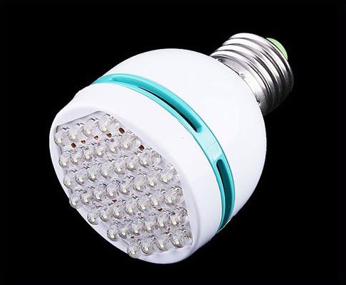 E27 3W 42 LED White Light Screw Bulb Energy Saving Lamp Wholesale