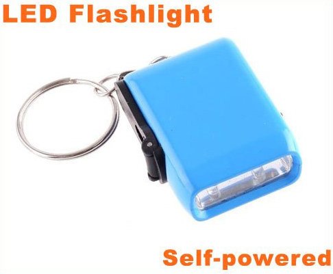 Battery Free Squeeze Handle Bright LED Torch Light LED Light LED Flashlight