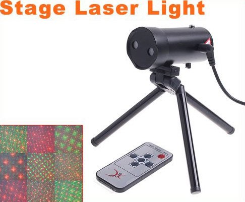 Mini Multicolor Moving Party Stage Laser Light Projector Free Shipping