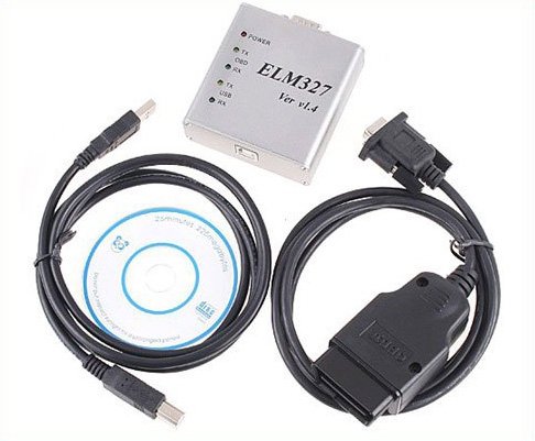 Professional AL OBDII USB V1.4 ELM327 CAN-BUS Auto Car Diagnostic Scanner scanners odd 2 5pcs/lot