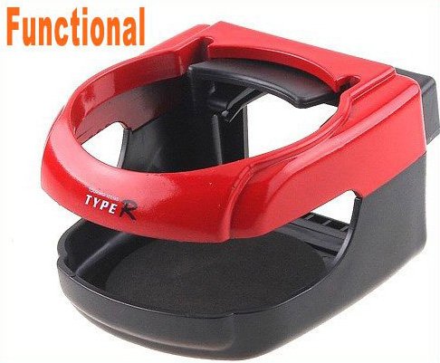 No Spill Car Auto Truck Motorcycle Beverage Drink Cup Stand Holder Free Shipping