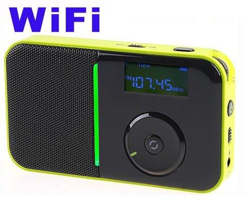 Hot sale Wifi radio Internet radio Portable Mini Pocket Wireless WiFi Internet FM Radio Player