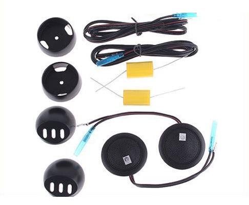 Car speaker Super Power Loud Dome Speaker Tweeter for Car with Capacitors car tweeter Free shipping