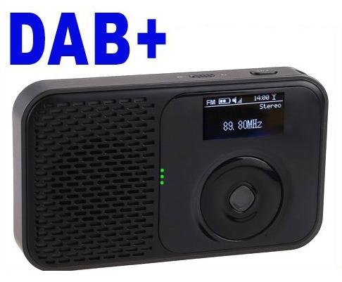 Mini Pocket DAB DAB+ FM Radio MP3 Recorder Alarm Clock free shipping