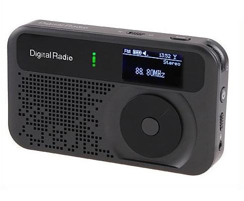 Pocket DAB radio/DAB+ FM Radio MP3 Recorder Alarm Clock free shipping