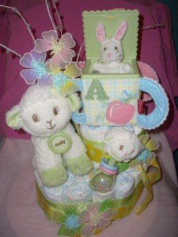 Macy Baby Cake Collector Cake--Limited Edition Amy Cole 2-tier Diaper Cakes