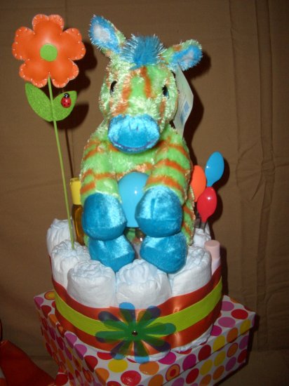 Macy Baby Cake Diaper Cakes Jazzy Zebra