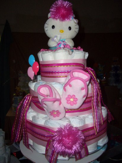 Macy Baby Cake Kitty Diaper Cake Sweet Baby Collection