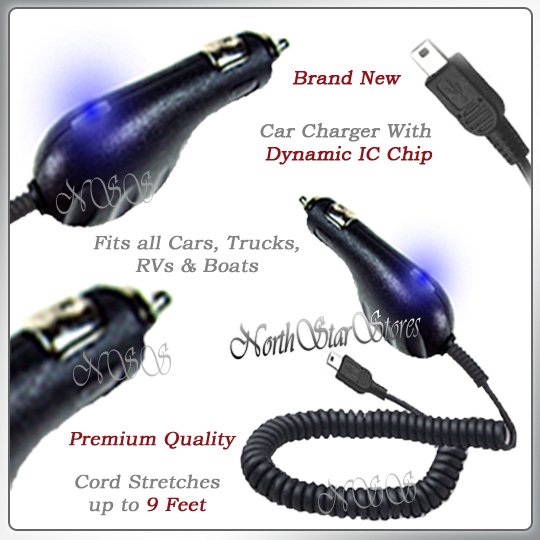 fr SPRINT HTC TOUCH DIAMOND CELL PHONE FAST CAR CHARGER