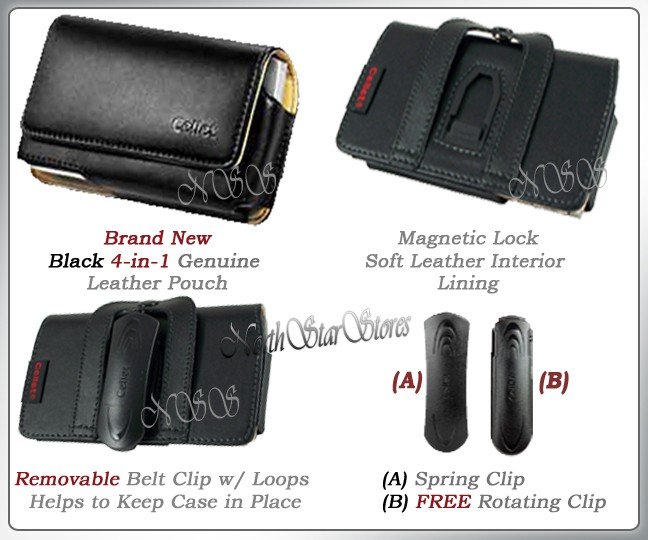 for SAMSUNG ETERNITY A867 LEATHER CASE POUCH HOLSTER NW