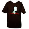 Bart Simpson ''I See Dumb People'' Short Sleeve T-Shirt