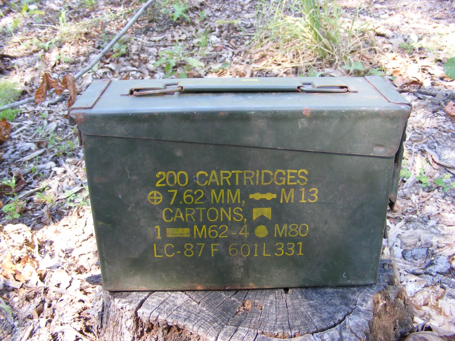 30 Caliber Ammo Boxes US Army Ammunition Can Geocaching Container