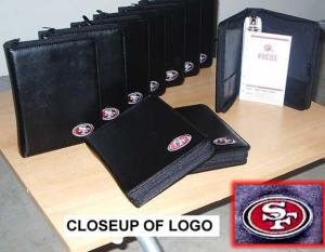 Wholesale 10 Leather San Francisco 49ers Embroidered Organizers
