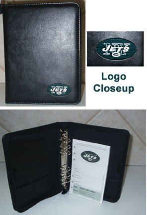 New York Jets Leather Embroidered Organizer