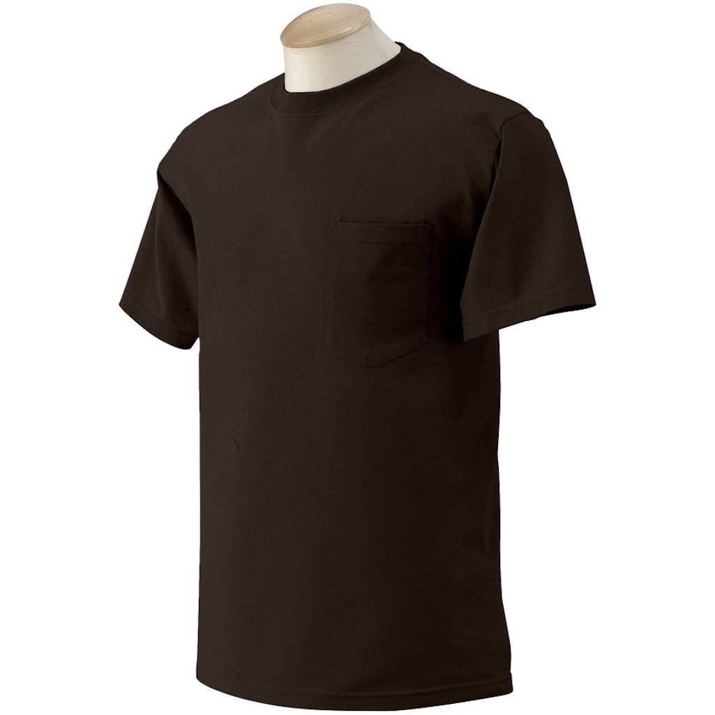 3 GILDAN MENS POCKET T-SHIRTS Wholesale To Public Choose colors sizes S M L XL #2300