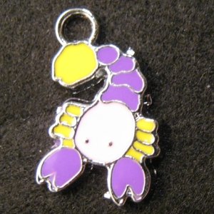 Scorpio Pendant (Purple/Pink)