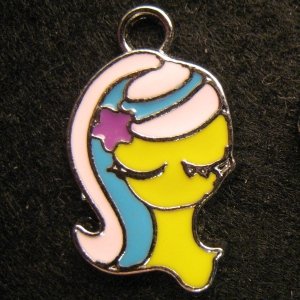 Virgo Pendant (Pink/Blue)