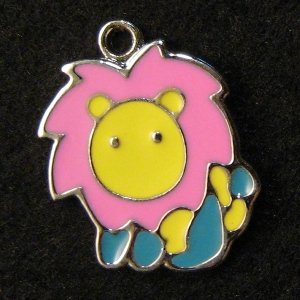 Leo Pendant (Pink/Blue)