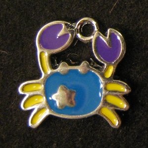 Cancer Pendant (Light Blue)