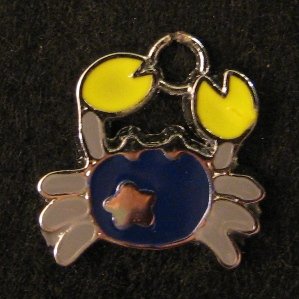 Cancer Pendant (Dark Blue)