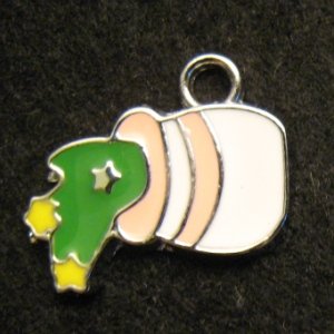 Aquarius Pendant (Green/White)