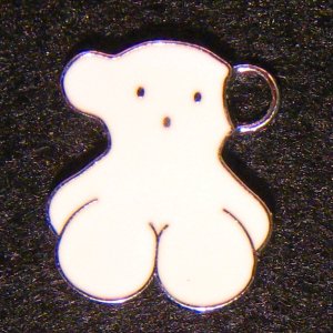 Bear Pendant (White)