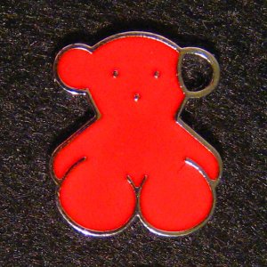 Bear Pendant (Red)