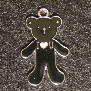 Bear Pendant (Black)