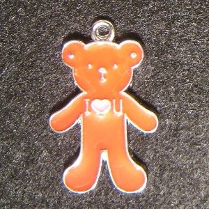 Bear Pendant (Red)