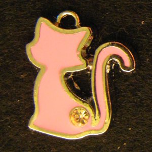 Cat Pendant (Pink)