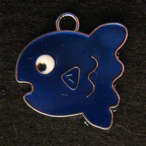 Fish Pendant (Blue)
