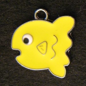Fish Pendant (Yellow)
