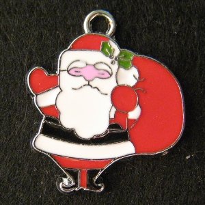 Santa Claus Pendant (Red)