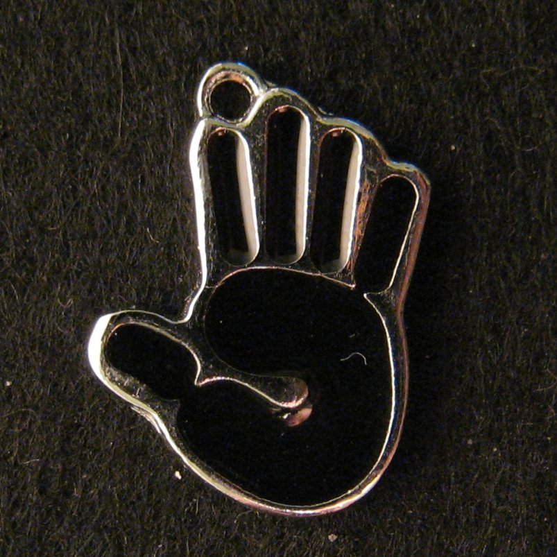 Palm Pendant (Black)