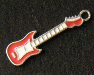 Guitar Pendant (Red)