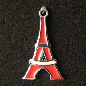 Tower Pendant (Red/White)
