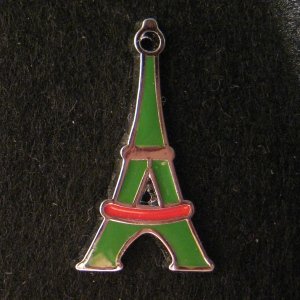 Tower Pendant (Green/Red)