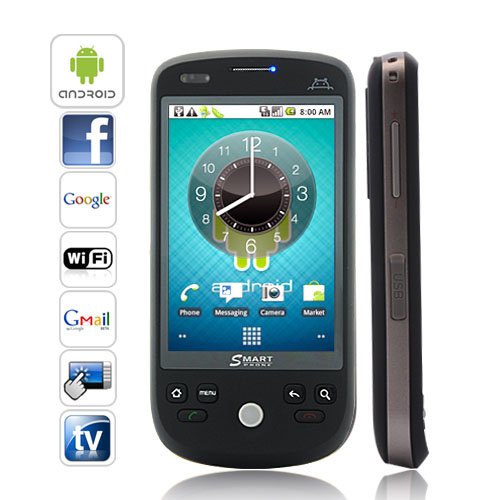 3.2 Inch Android 2.2 Smartphone with Capacitive Touchscreen + Dual SIM