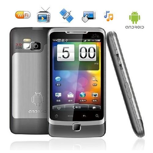 WiFi and GPS 3.5 Inch Touchscreen TV Cellphone with Dual SIM and Android 2.2
