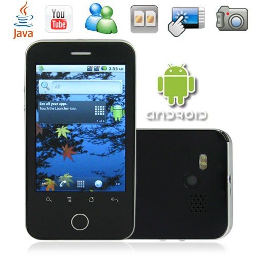 Google Android 2.1 OS PDA Smart Mobile Phone with 3.3 Inch LCD Touchscreen