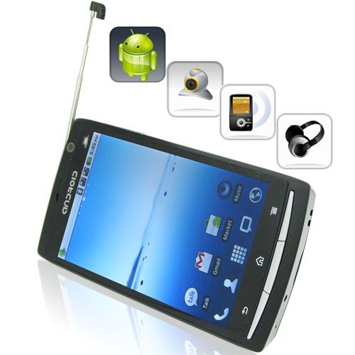 Android 2.2 OS 4.0 Inch Touchscreen TV Smartphone with Dual Camera + AGPS