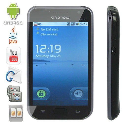 4.1 Inch Touchscreen Android 2.2 OS TV Smart Phone Support Dual Camera + GPS
