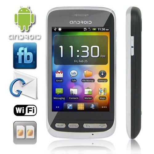 Android 2.2 OS 3.2 Inch Touchscreen Smartphone with WIFI + GPS + Analog TV