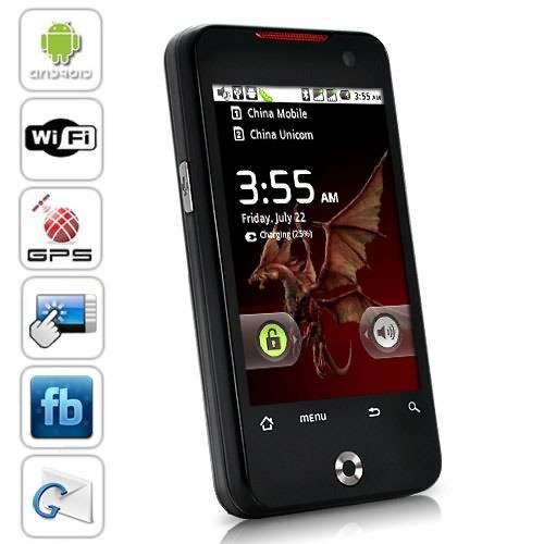 Android 2.2 3.2 Inch Capacitive Touchscreen Smartphone with WiFi and GPS