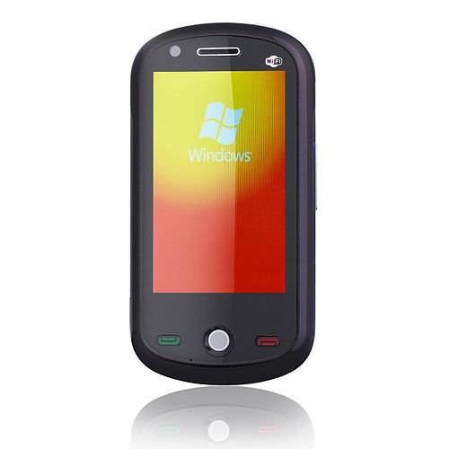 Quad Band Touch Screen Windows Mobile Cell Phone - WiFi + JAVA + Trackball