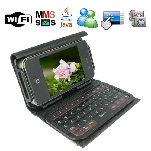 2.8 Inch HVGA Touch Screen WiFi TV T8000 Cellphone + External Qwerty Keyboard