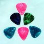 50pcs New medium 0.71 mm guitar picks Celluloid